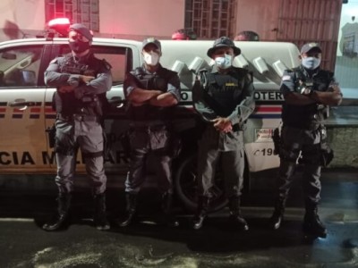 Polícia Militar prende foragido da justiça em São João do Sóter  