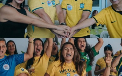 Em Caxias, Orleans Brandão acompanha partida esportiva e marca presença no festejo junino da cidade ao lado de lideranças locais