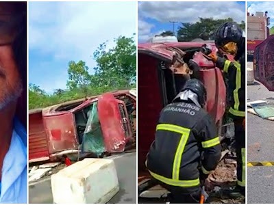 Comerciante morre em grave acidente na MA-034 em Brejo 