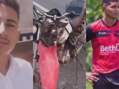 Jovens morrem em batida entre motos na BR-316, no Maranhão