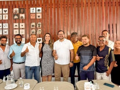 Dr. Orlando fortalece alianças em Barreirinhas durante encontro com lideranças políticas