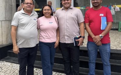 Prefeito Juvenal Silva cumpre agenda na SEGov em busca de novas obras para Parnarama