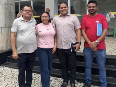 Prefeito Juvenal Silva cumpre agenda na SEGov em busca de novas obras para Parnarama