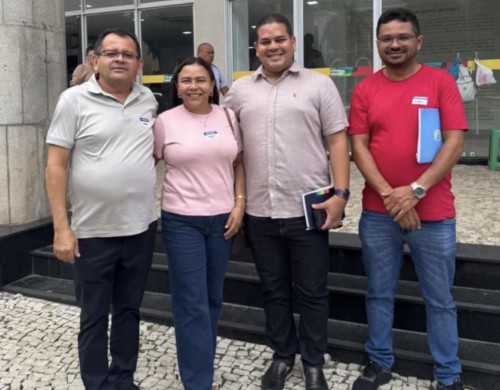 Prefeito Juvenal Silva cumpre agenda na SEGov em busca de novas obras para Parnarama
