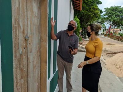 Em fase final, Prefeita visita obras do Museu Municipal