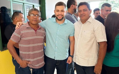 Vice-prefeito de Passagem Franca, Júnior Rodrigues, representa o Governo do Estado em Inaugurações de Obras em várias cidades  do Maranhão