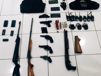 Pistoleiros morrem em confronto com a polícia em Itaipava do Grajaú