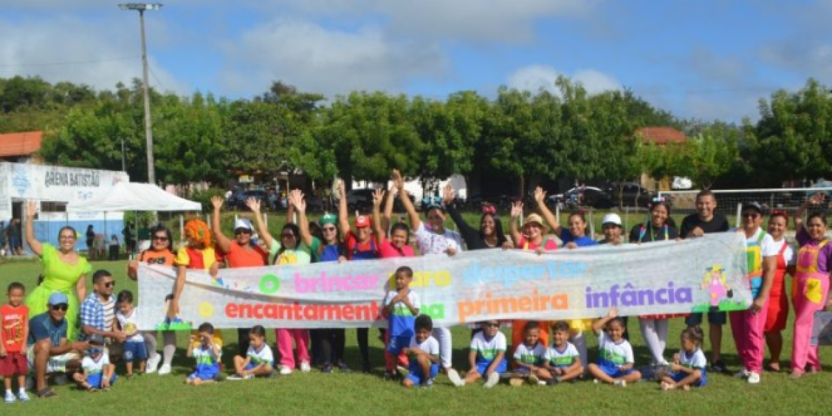 Centro de Educação Infantil Marcelo Dino realiza Festival de Pipas na Semana do Bebê e do Brincar