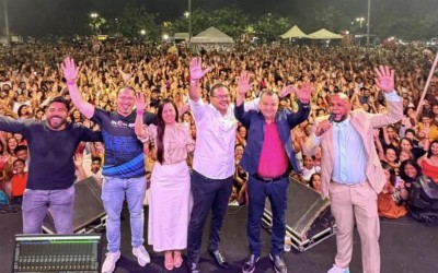 Pré-candidato a deputado federal Dr. Orlando participa de evento evangélico na Cidade Operária