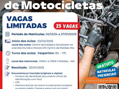 Prefeitura em parceria com o SENAI oferece curso gratuito em Matões