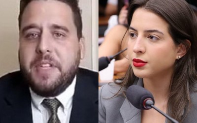 Daniel Barros reaparece em Caxias espalhando fake news contra deputada Amanda Gentil