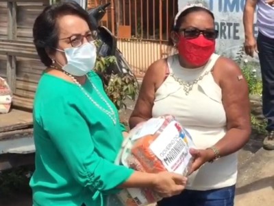 Através de emenda parlamentar da Deputada Estadual Socorro Waquim,  Timon recebe 4 mil cestas básicas do Governo do Estado