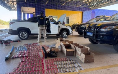 Quase 7 mil munições são apreendidas durante abordagem da PRF no interior do Maranhão