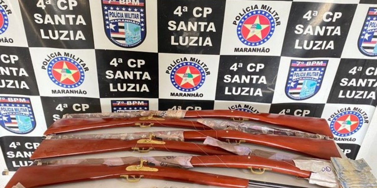 Polícia Militar prende homem que comercializava armas artesanais em Santa Luzia no MA