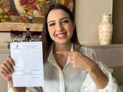 Amanda Gentil filia-se ao Progressista de André Fufuca