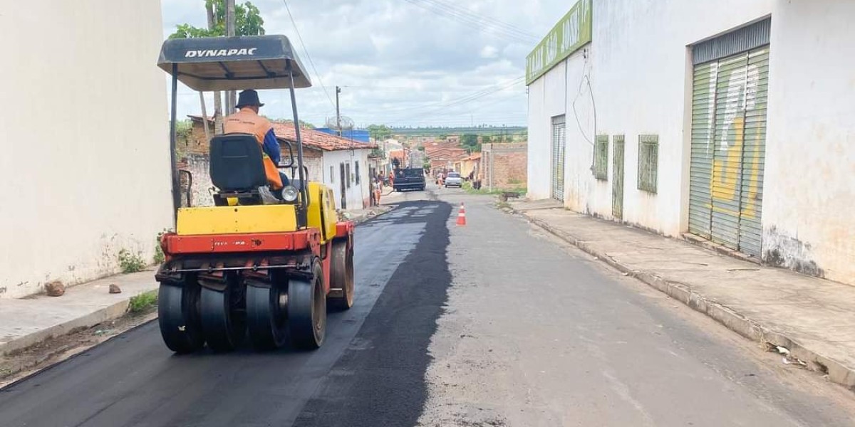 Prefeitura de Codó inicia obras de asfaltamento no bairro São Sebastião