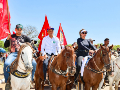 Prefeito Nonatinho prestigia a IV Cavalgada do Divino Espírito Santo em Matões