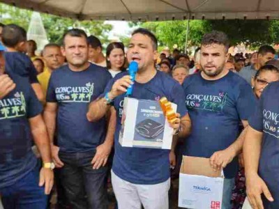 Prefeito Toinho Patioba celebra com a população o 65º Aniversário de Gonçalves Dias