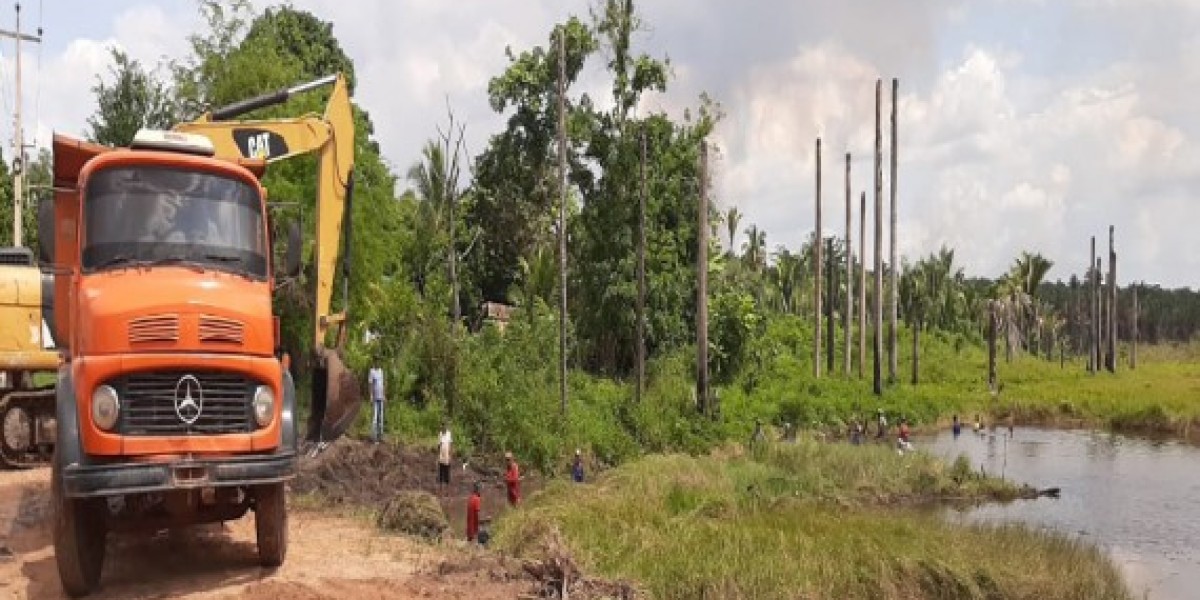 Prefeitura segue realizando obras de construção do Balneário Cícero Rocha