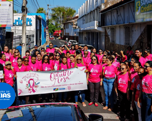 PM+Rosa abre ações do Outubro Rosa com serviços de saúde e conscientização