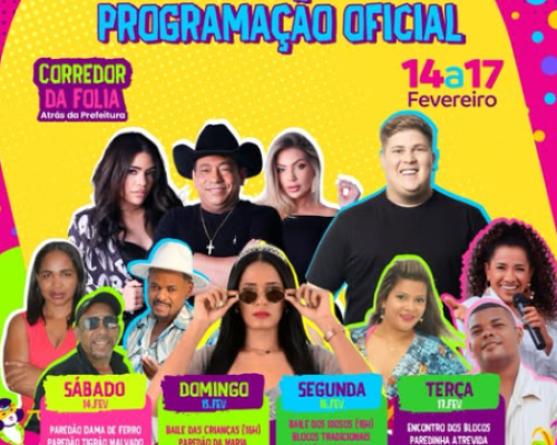 São João do Sóter inicia contagem regressiva para Carnaval com grande programação