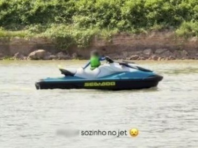 Criança de quatro anos é flagrada pilotando moto aquática em Pindaré-Mirim