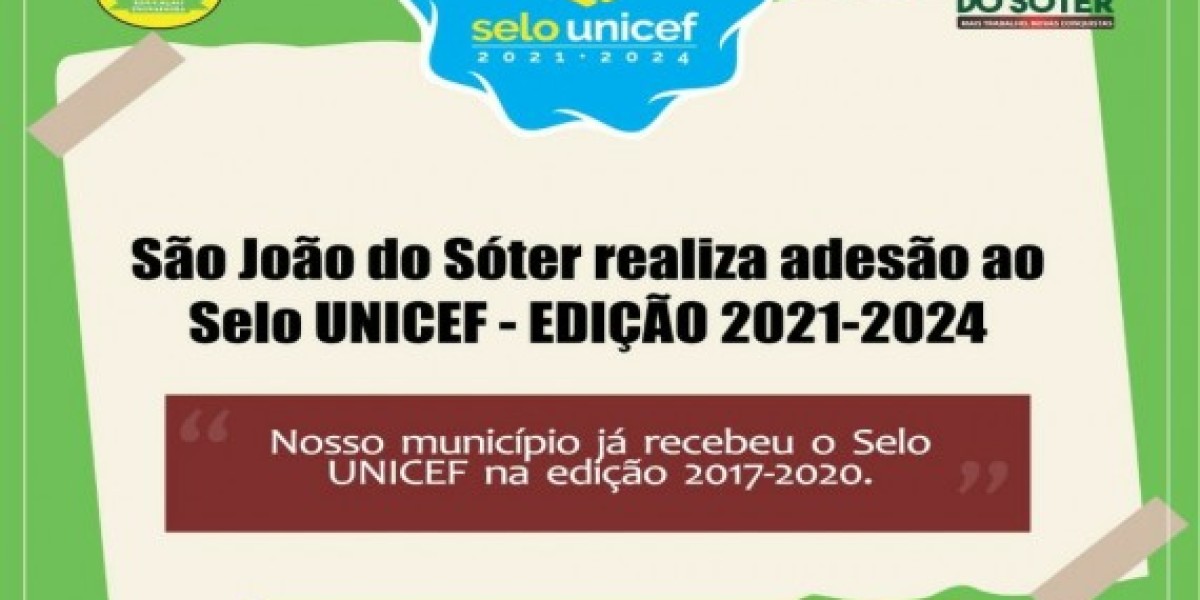 São João do Sóter realiza adesão ao Selo UNICEF – EDIÇÃO 2021-2024