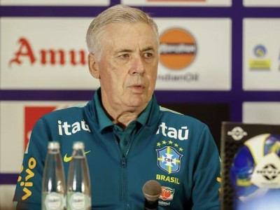 Ancelotti diz que amistoso com a Índia não é teste: "É oportunidade"