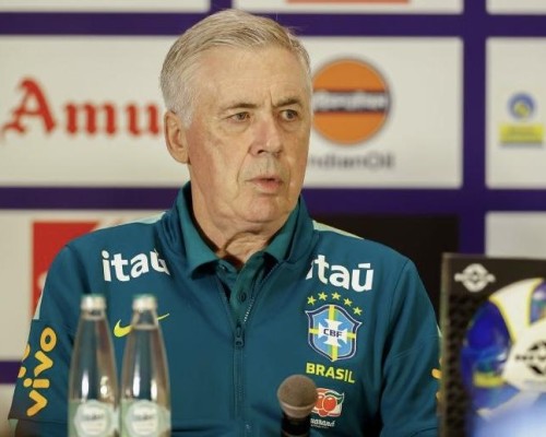 Ancelotti diz que amistoso com a Índia não é teste: "É oportunidade"