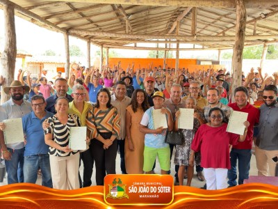 Famílias recebem títulos de posse de terras em momento histórico para São João do Sóter