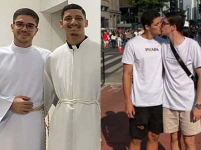 Ex-seminaristas deixam Igreja e viralizam com história de amor