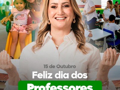 Prefeita Suane Dias homenageia professores e destaca avanços na educação de Gonçalves Dias