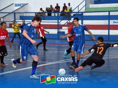 Ginásios de Esportes Governador João Castelo e Mundico Santos recebem jogos do Campeonato Caxiense de Futsal