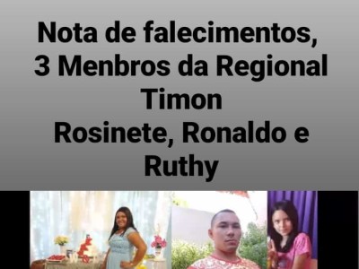 Três pessoas da mesma família morrem afogadas no Rio Parnaíba em Timon