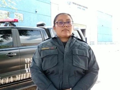 Capitã Ibiapina fala sobre caso do médico da UPA de Timon que foi assaltado quando chegava na unidade para trabalhar