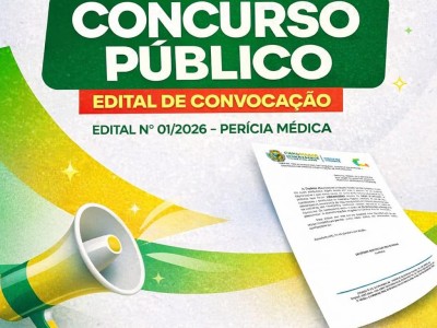 Câmara de Aldeias Altas convoca aprovados em concurso para perícia médica
