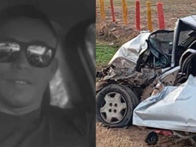 Homem morre e mulher fica gravemente ferida em colisão entre carro e caminhão na BR-316, em Santa Inês