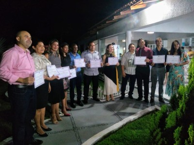 Prefeita reeleita Josa  vice Lacerda são diplomadas em São João do Sóter 