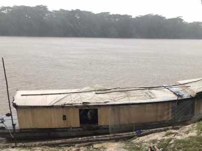 Polícia apreende carregamento de maconha em barco pesqueiro no município de Boa Vista do Gurupi