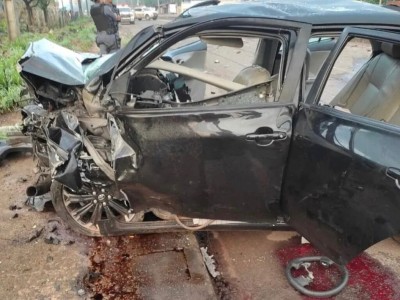 Duas pessoas morrem em grave acidente em Imperatriz