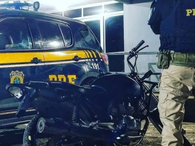 Motocicleta é apreendida por adulteração e falta de identificação em São Luís