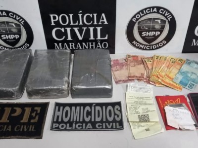 Mulher é presa com 3kg de cocaína avaliada em mais de R$ 250 mil em Timon