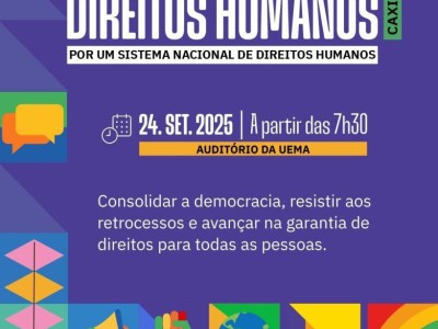 Conferência Municipal de Direitos Humanos será realizada nesta quarta-feira (24)