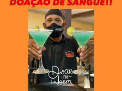 Garçom baleado em tentativa de assalto precisa de doação de sangue, em Caxias