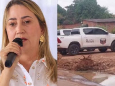 Viaturas do TCE-MA são vistas na Secretaria de Saúde de Gonçalves Dias em meio a suspeitas de irregularidades