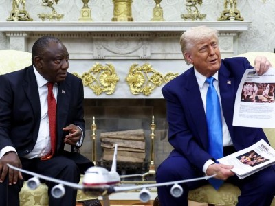 Trump diz que não vai convidar África do Sul para reunião do G20 em 2026 por causa de suposto 'genocídio' contra brancos