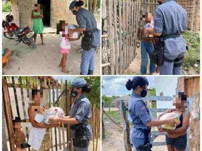 Polícia Militar realiza campanha réveillon solidário em Caxias