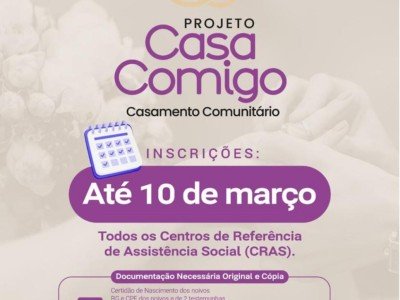 Projeto Casa Comigo, Iniciativa da Prefeitura de Timon abre inscrições