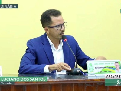 Vereador Luciano rebate blog durante sessão na Câmara de Aldeias Altas