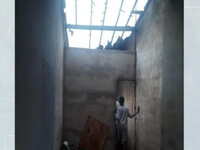 Polícia procura homem suspeito de atear fogo na casa da ex-companheira em Santa Inês